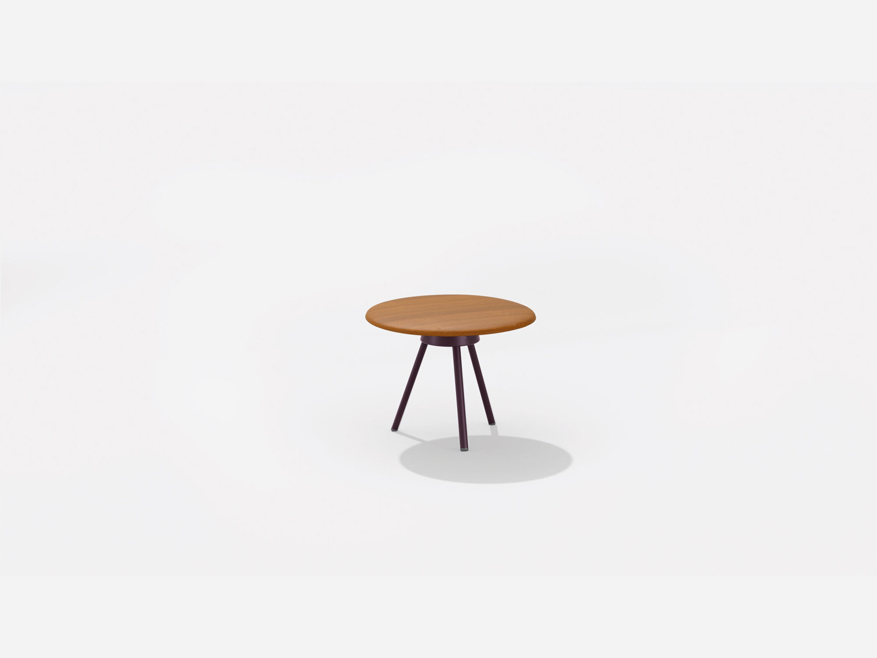 Zebra | Tavolino con piano in Iroko