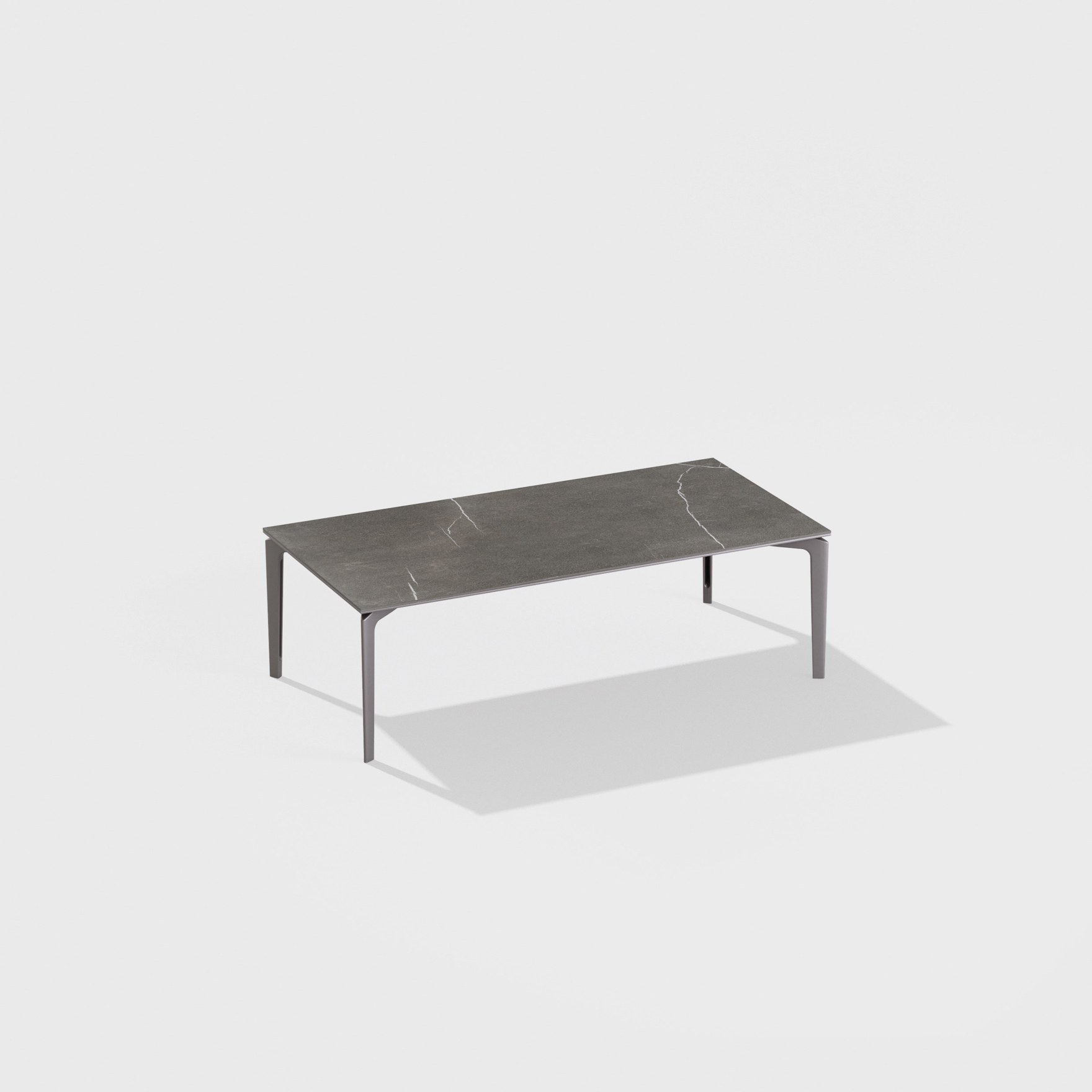 AllSize | Low rectangular table with top in porcelain stoneware 120 x 60 x h 38 cm AllSize | Low rectangular table with top in porcelain stoneware 120 x 60 x h 38 cm