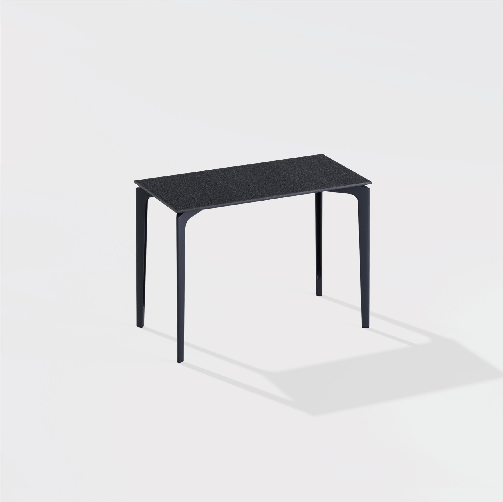 AllSize | Console with top in speckled aluminium AllSize | Console with top in speckled aluminium