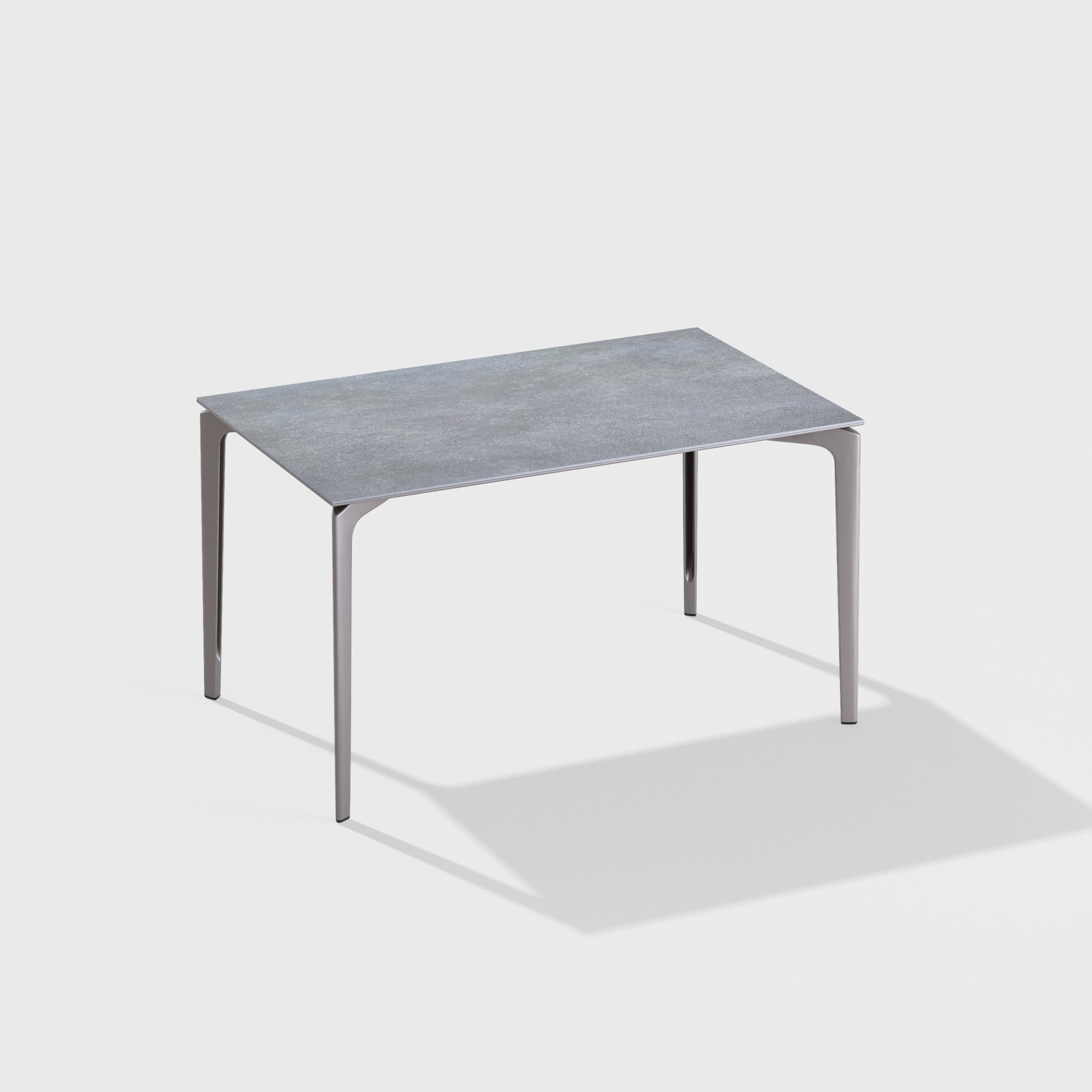 AllSize | Rectangular table with porcelain stoneware table top (th. mm 6) (sp. 6 mm) 130 x 80 x h 74 cm AllSize | Rectangular table with porcelain stoneware table top (th. mm 6) (sp. 6 mm) 130 x 80 x h 74 cm