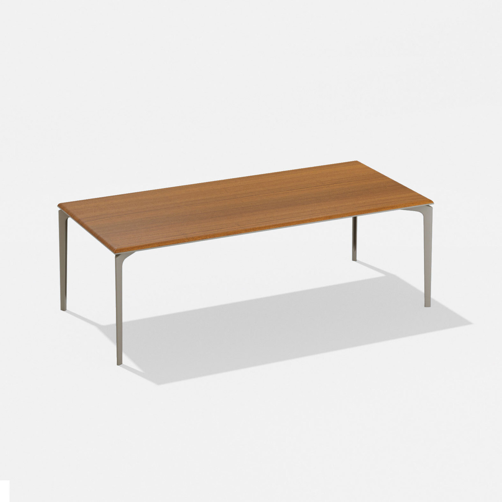AllSize | Rectangular table with top in Iroko 220/300 x 100 x h 76 AllSize | Rectangular table with top in Iroko 220/300 x 100 x h 76
