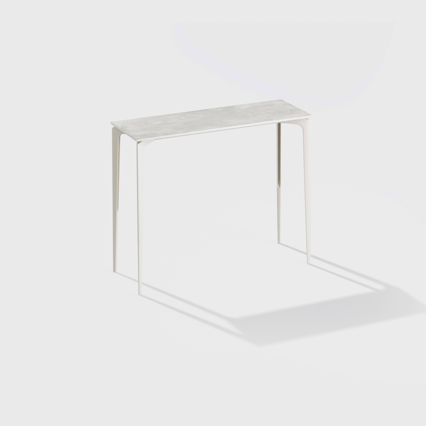 AllSize | Rectangular bar table with top in porcelain stoneware 130/200 x 45 x h 110 cm AllSize | Rectangular bar table with top in porcelain stoneware 130/200 x 45 x h 110 cm