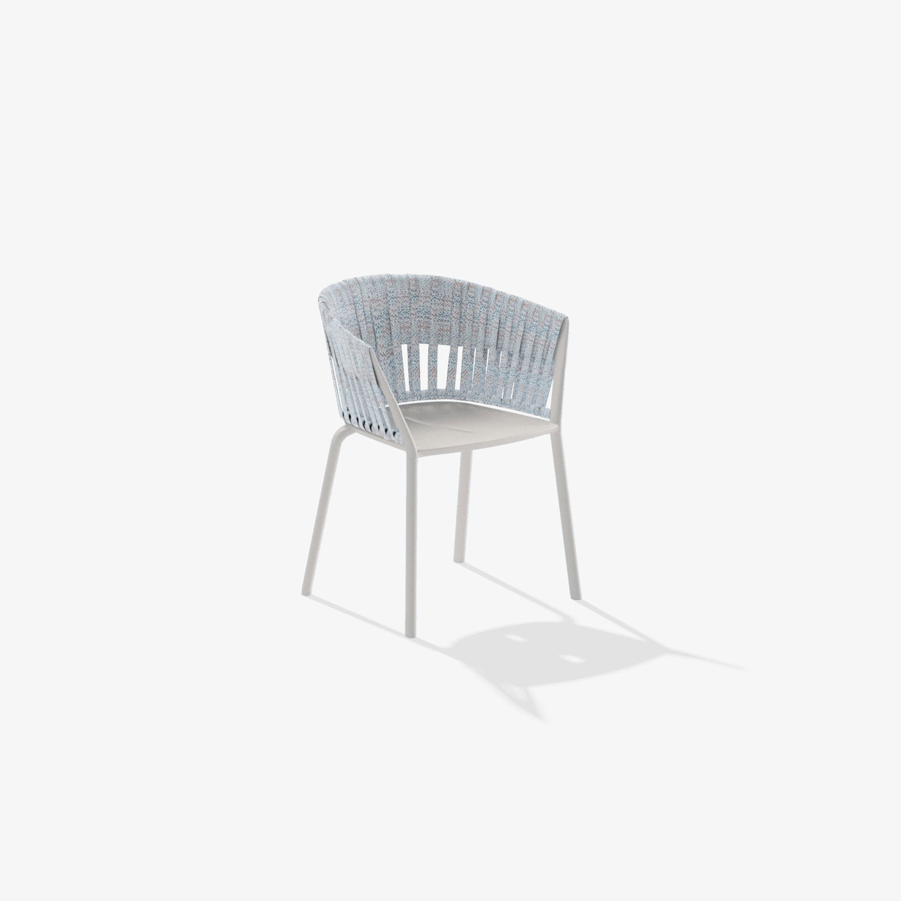 Ria | Dining armchair with woven rope