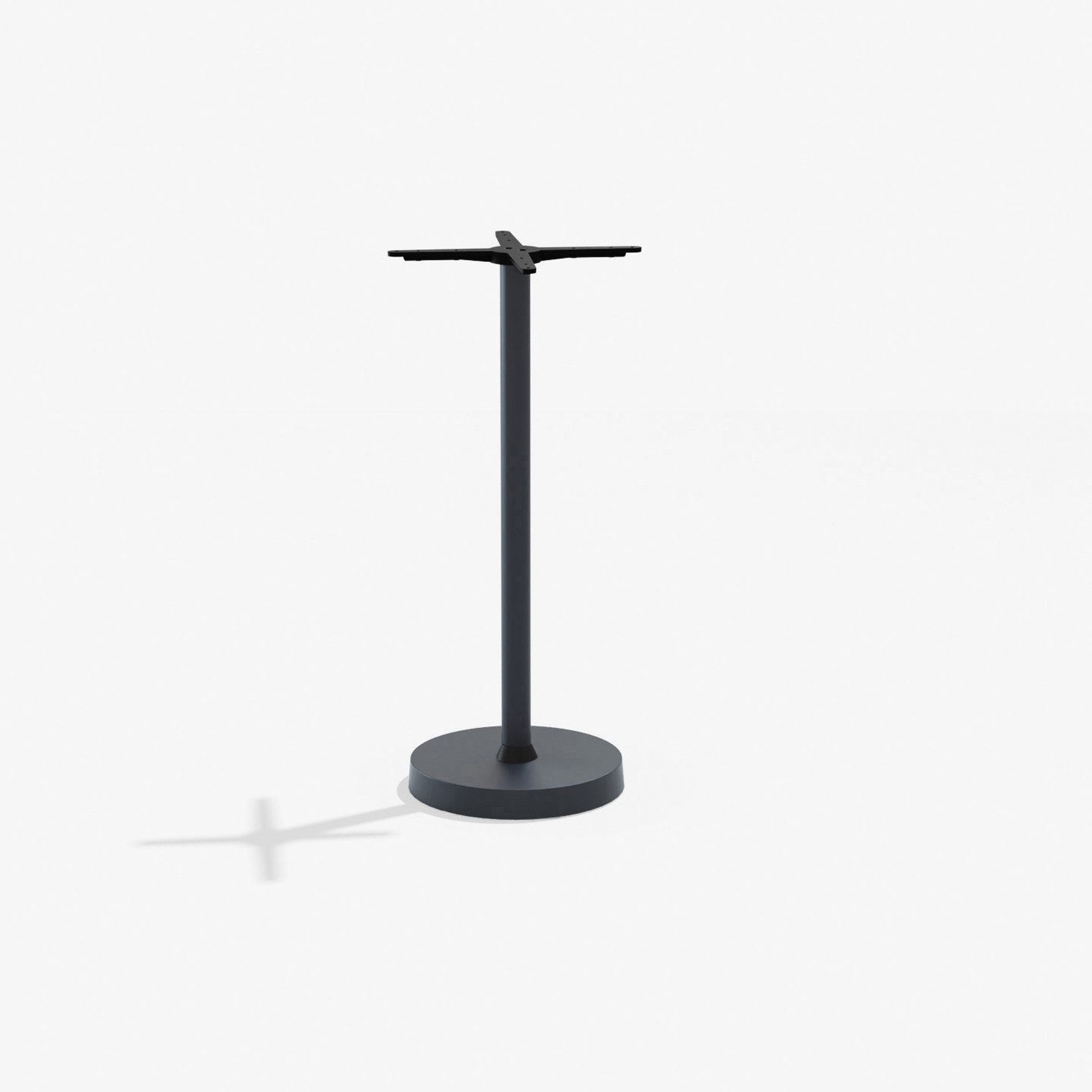 Piani e basi tavolo - Omnia Selection | Play: base a colonna centrale per piani tavolo fino a ø 70 cm