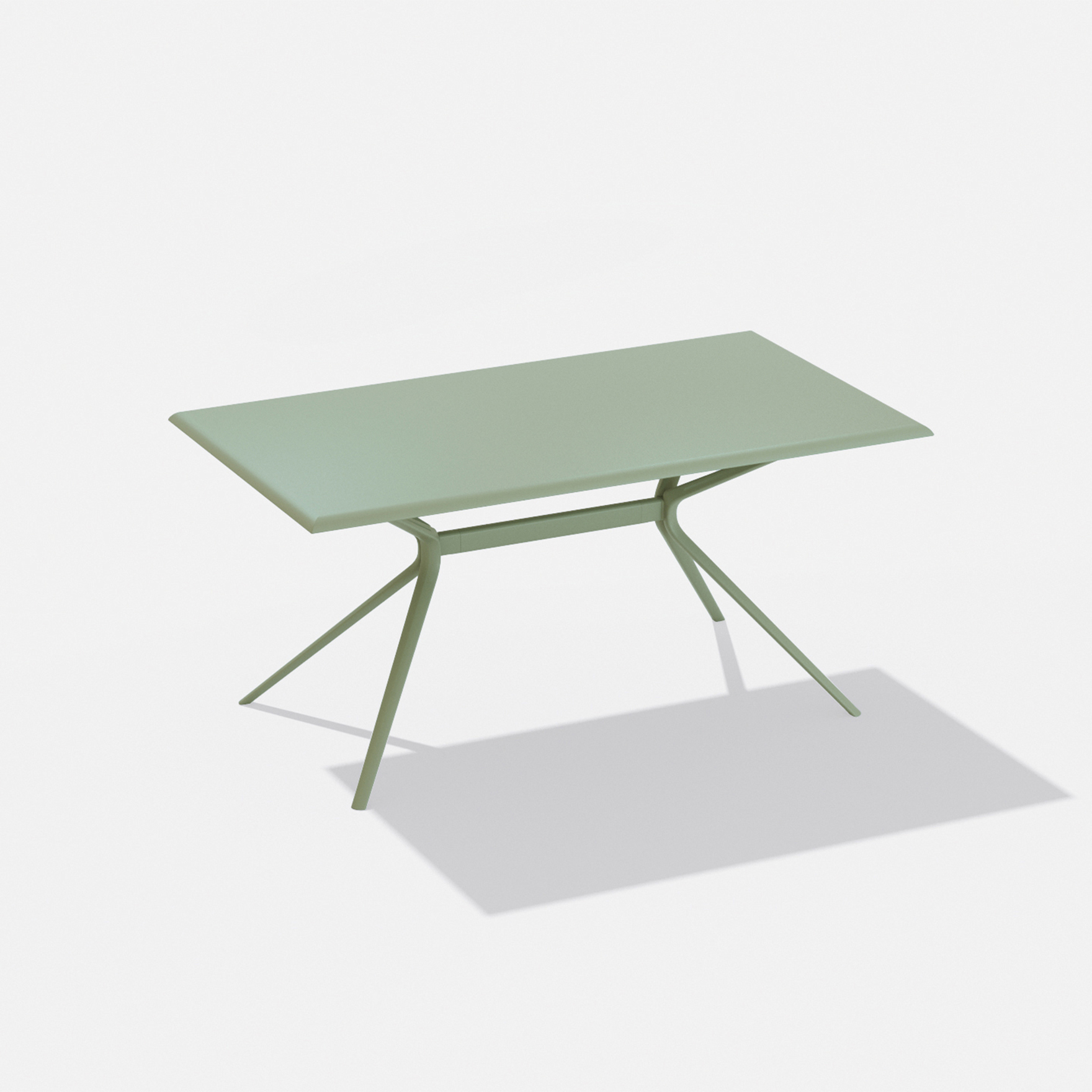 Moai | Rectangular table cm 160 x 90 x h 74