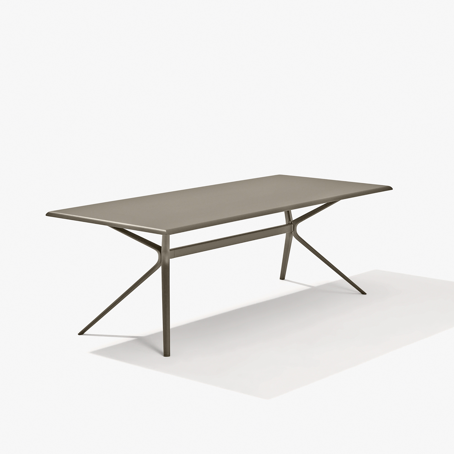 Moai | Rectangular table 220/290 x 100 x h 74 cm