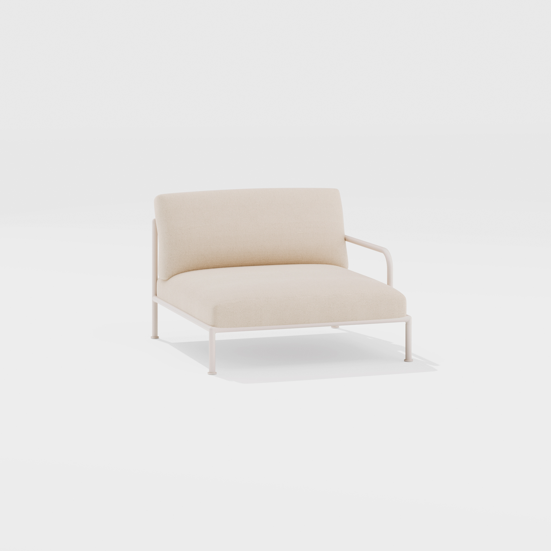 Roè | Armchair with left armrest Roè | Armchair with left armrest