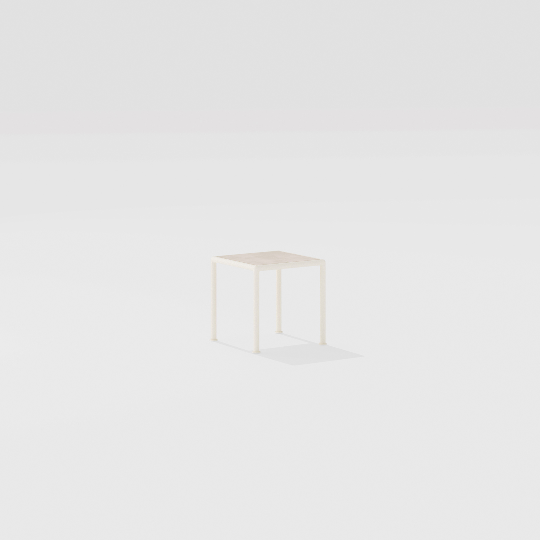 Roè | Small table with top in porcelain stoneware 41 x 41 x h 40/50 cm Roè | Small table with top in porcelain stoneware 41 x 41 x h 40/50 cm