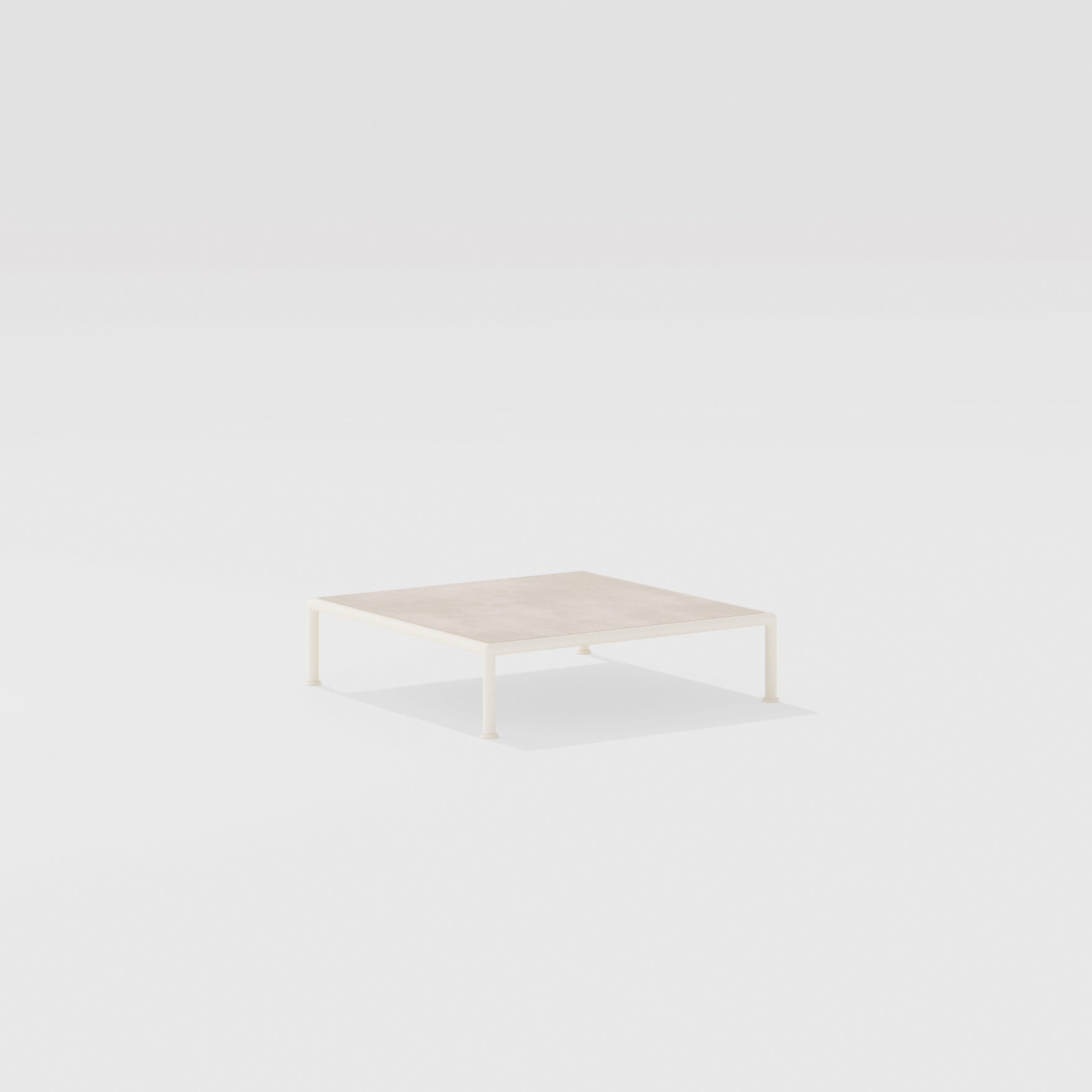Roè | Low square table with top in porcelain stoneware 79 x 79 x h 20/30 cm Roè | Low square table with top in porcelain stoneware 79 x 79 x h 20/30 cm
