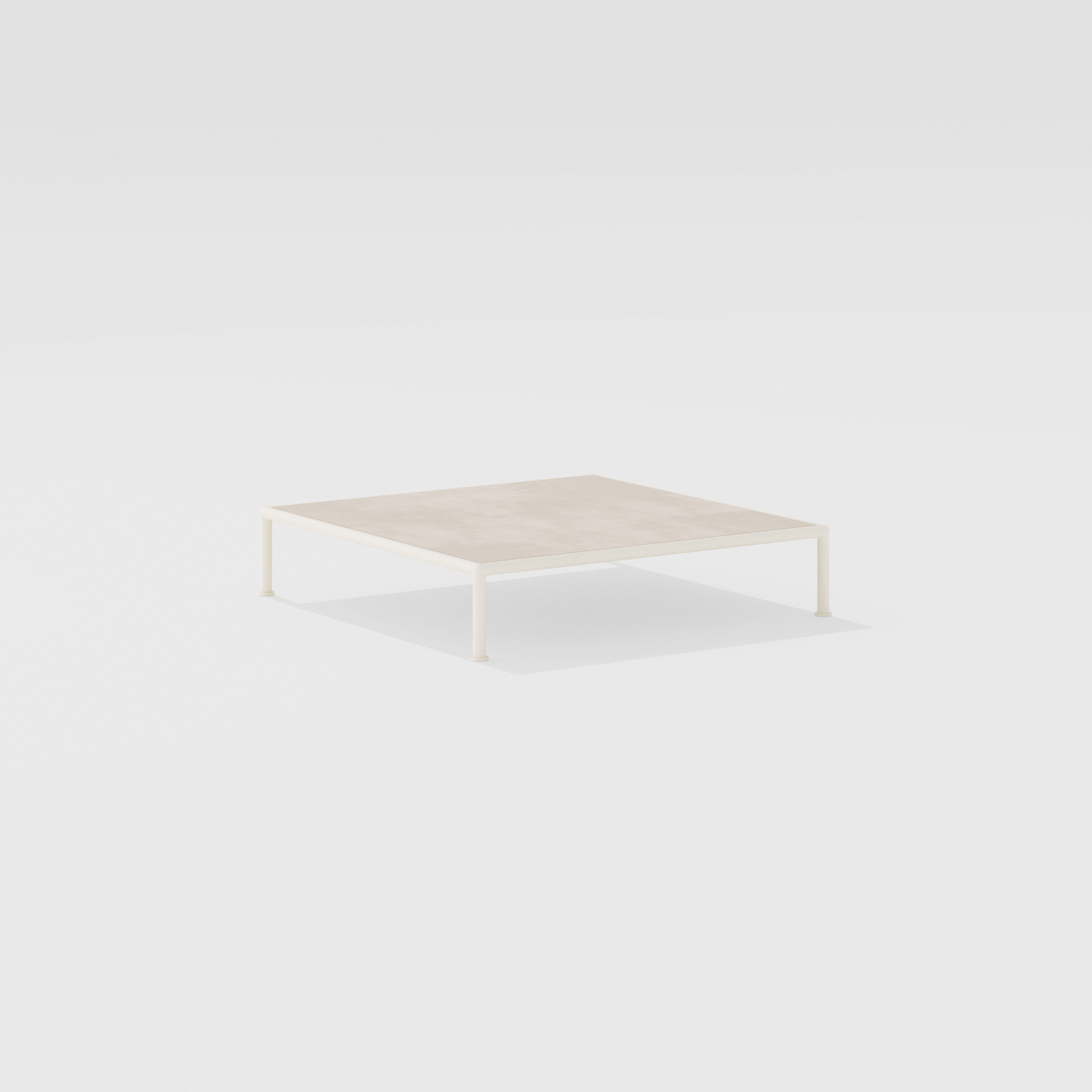 Roè | Low square table with top in porcelain stoneware 96 x 96 x h 20/30 cm Roè | Low square table with top in porcelain stoneware 96 x 96 x h 20/30 cm