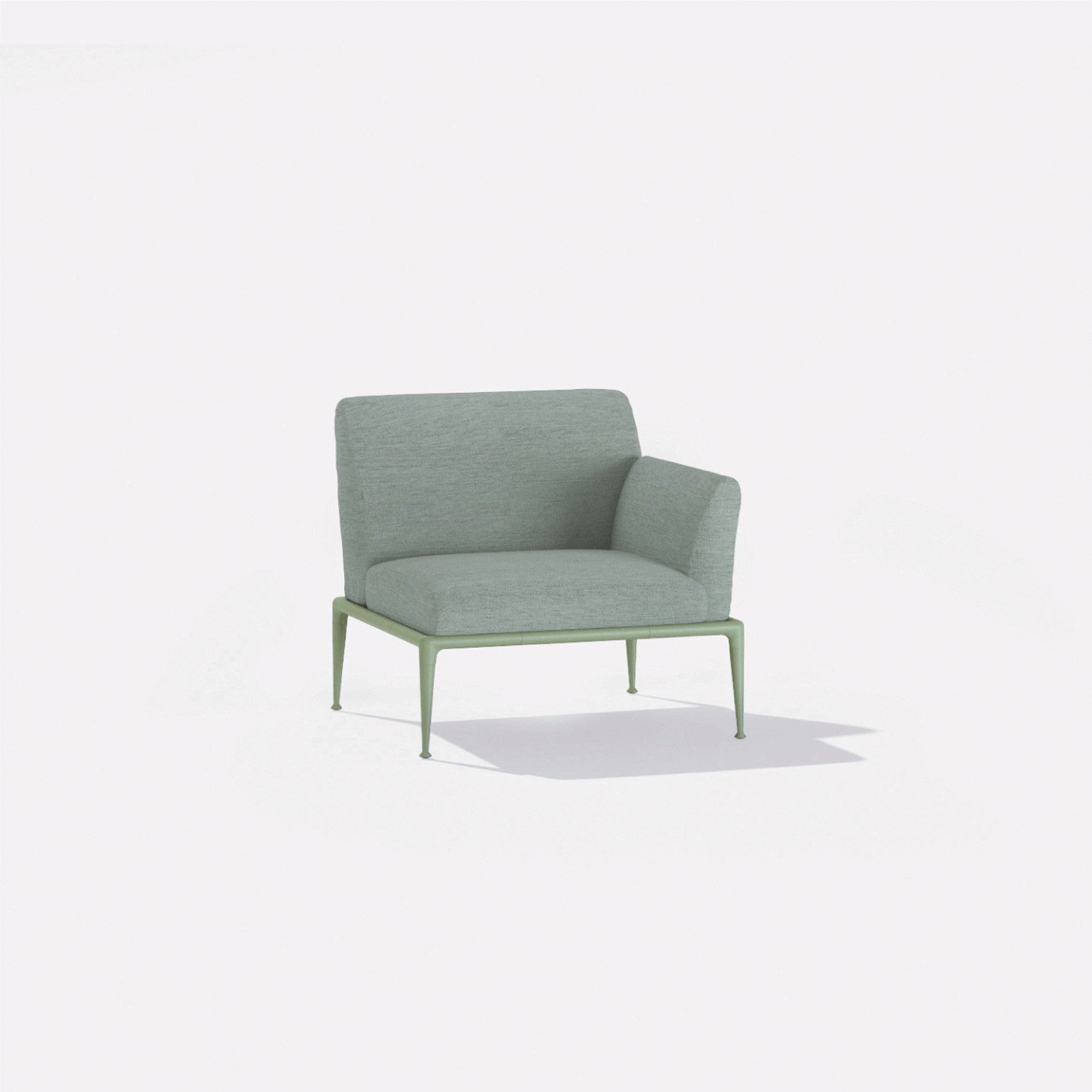 New Joint | Armchair with left armrest New Joint | Armchair with left armrest
