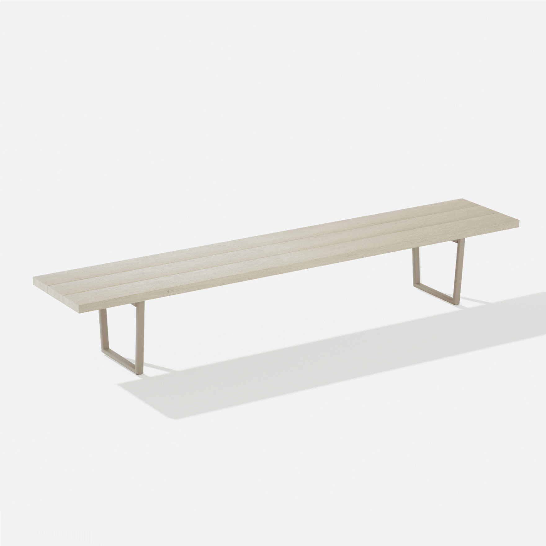 Orizon | Panca con finitura NaturAll 250 x 48 x h 42 cm