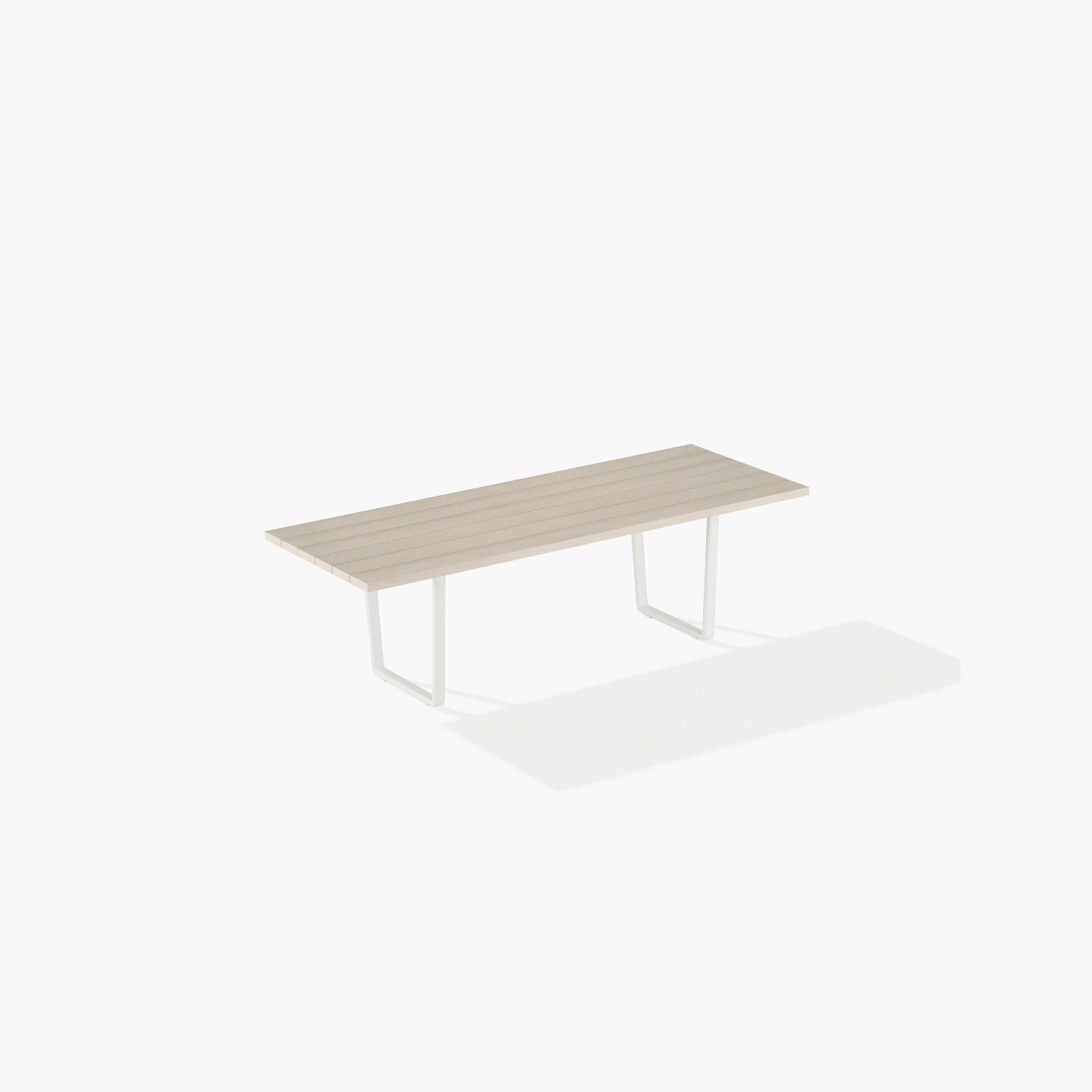 Orizon | Tavolo rettangolare con finitura NaturAll 250/350 x 96 x h 74 cm