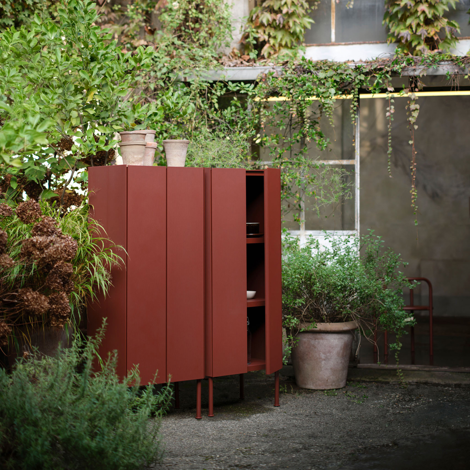 美品■北欧モダン■ウッド■最高級■S字■2連■衝立■パーティション■ヴィンテージ Samba high sideboard with two doors