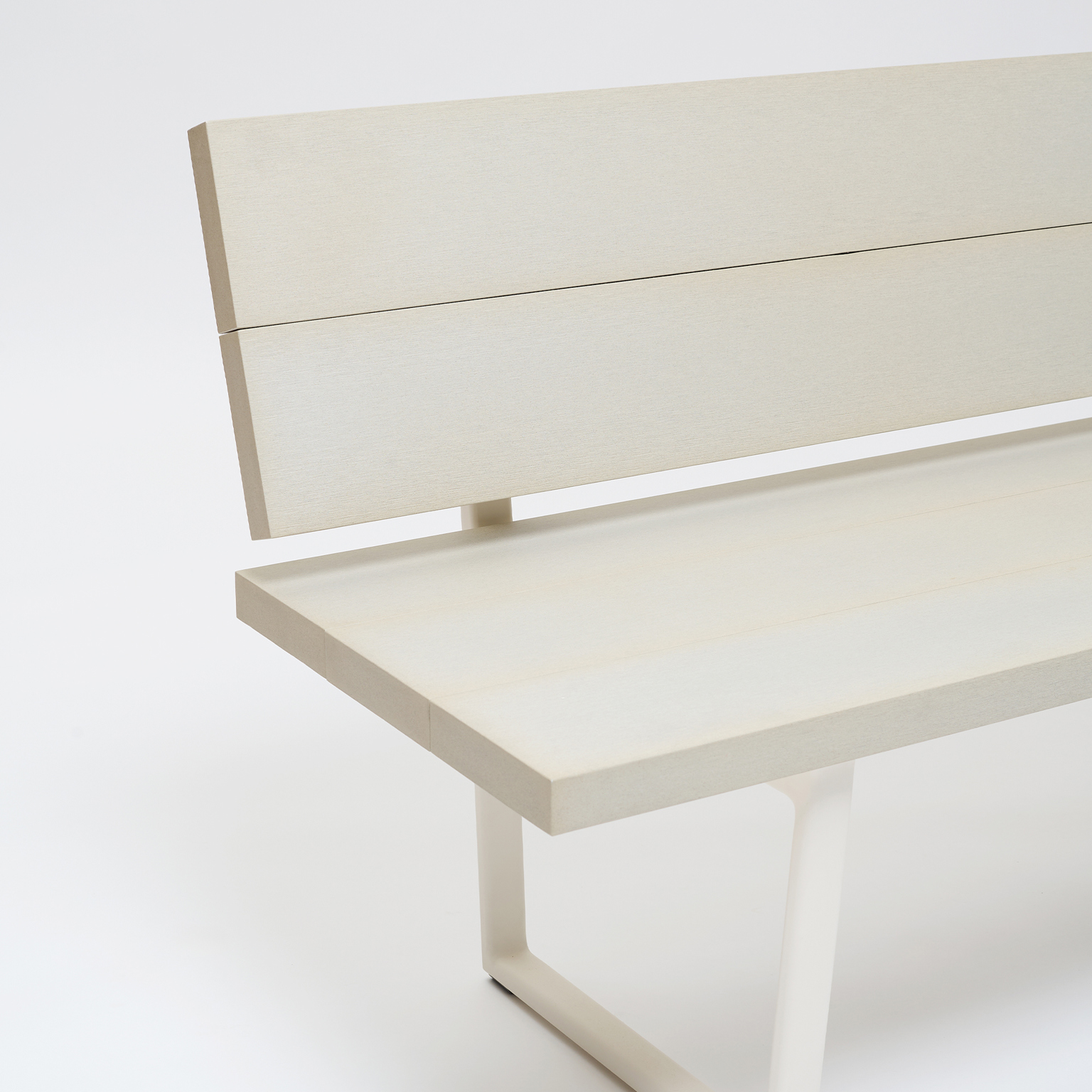 benchan様オーダー品 Orizon bench NaturAll finishing backrest 130 x 54 x h 42/78 cm