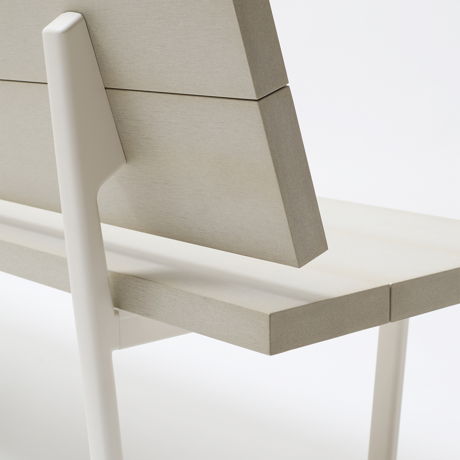 benchan様オーダー品 Orizon bench NaturAll finishing backrest 130 x 54 x h 42/78 cm