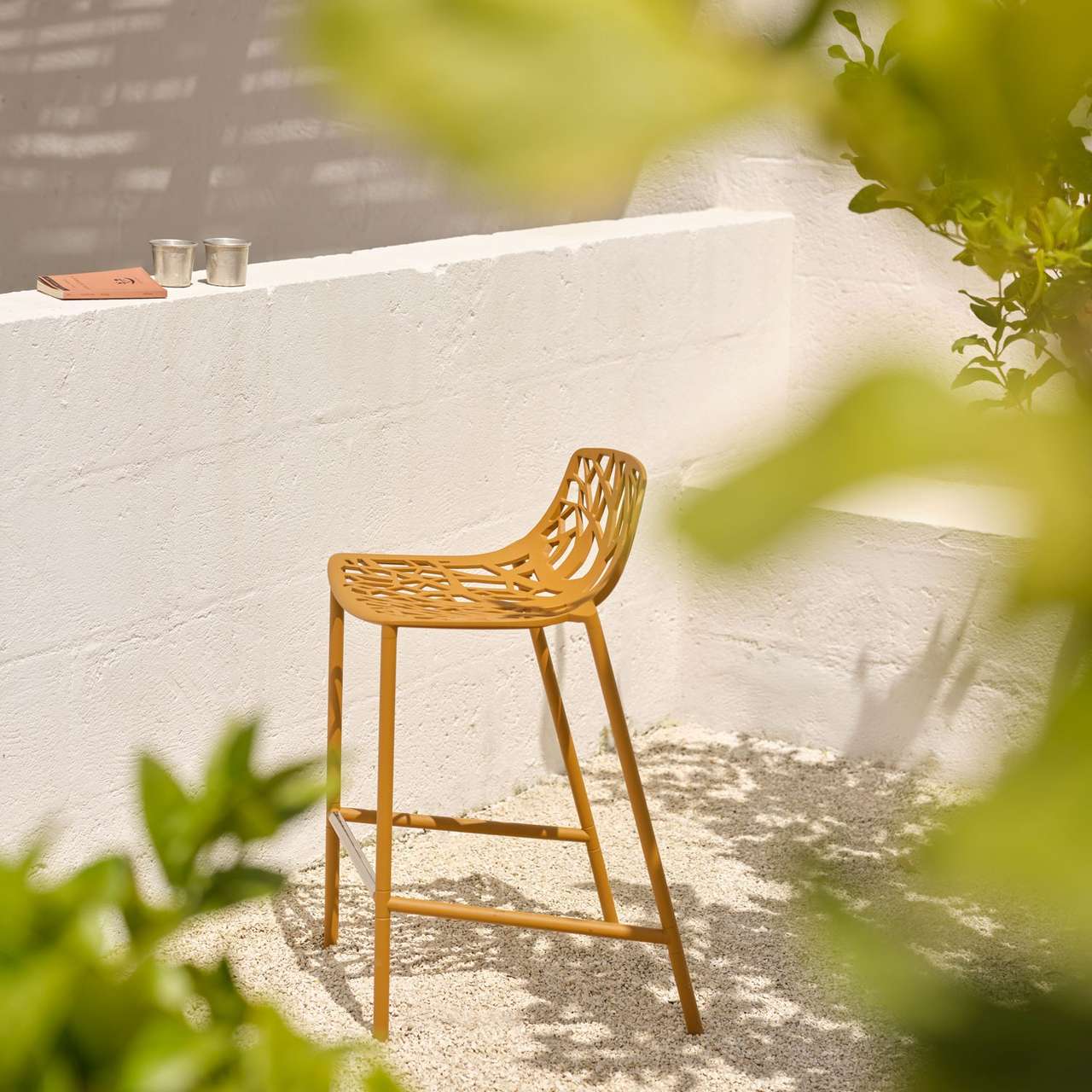 Forest stool 48 x 52 x h 65/84 cm