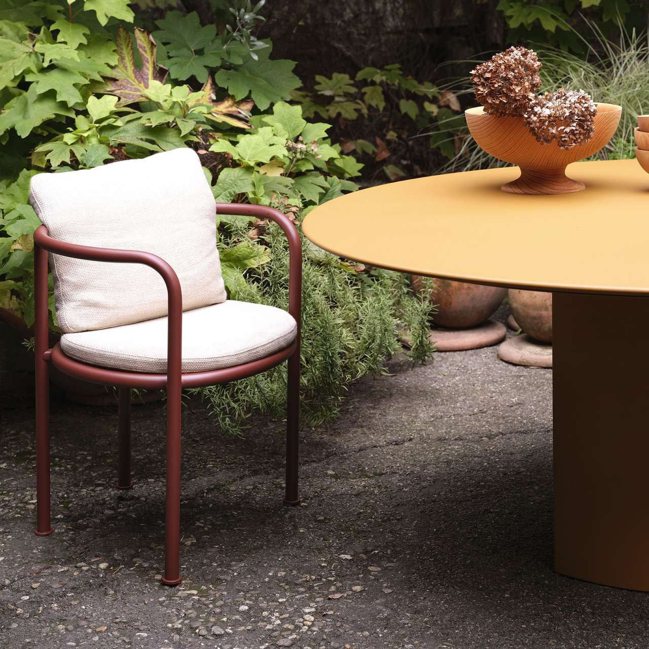 Cuscino Per Poltrona Sospesa 60x60 Cm - Rotondo, Impermeabile, Per Giardino, Amaca, Sedia A Dondolo - Foto 5