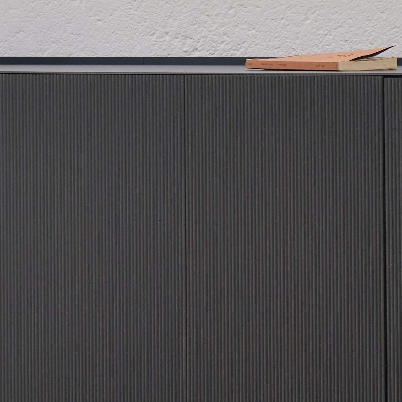 レア品★splem slide glass lowboard 1200 Samba low sideboard with four doors