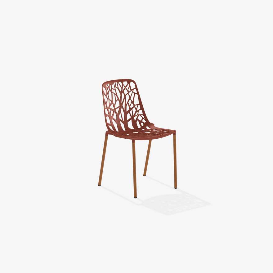 Forest | Chair with legs covered in Iroko