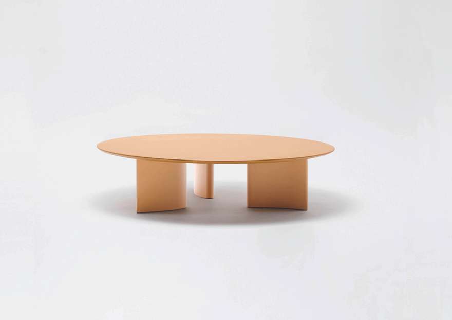 Naca | Low round table ø 80 / ø  138 x h 32 cm