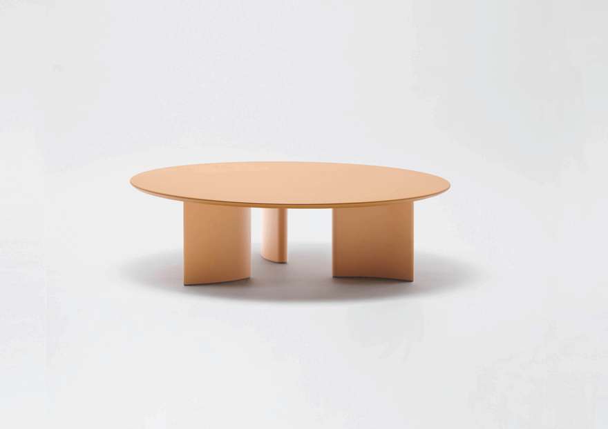 Naca | Low round table ø 80 / ø 138 x h 40 cm