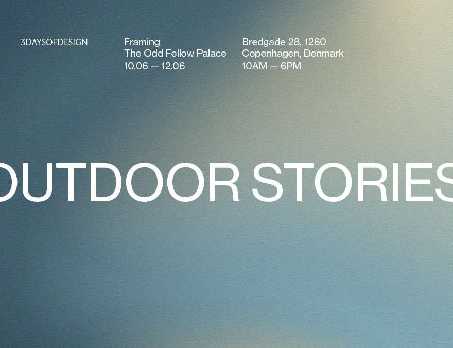 Outdoor stories — 3daysofdesign