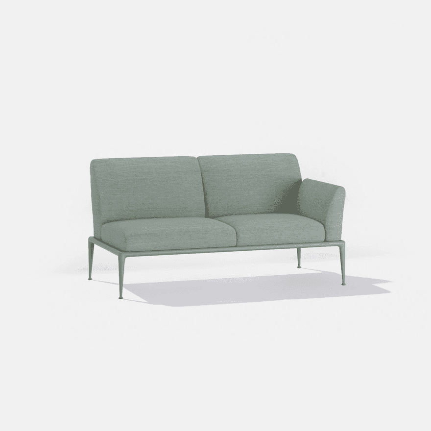 New Joint | 2-seater sofa with left armrest