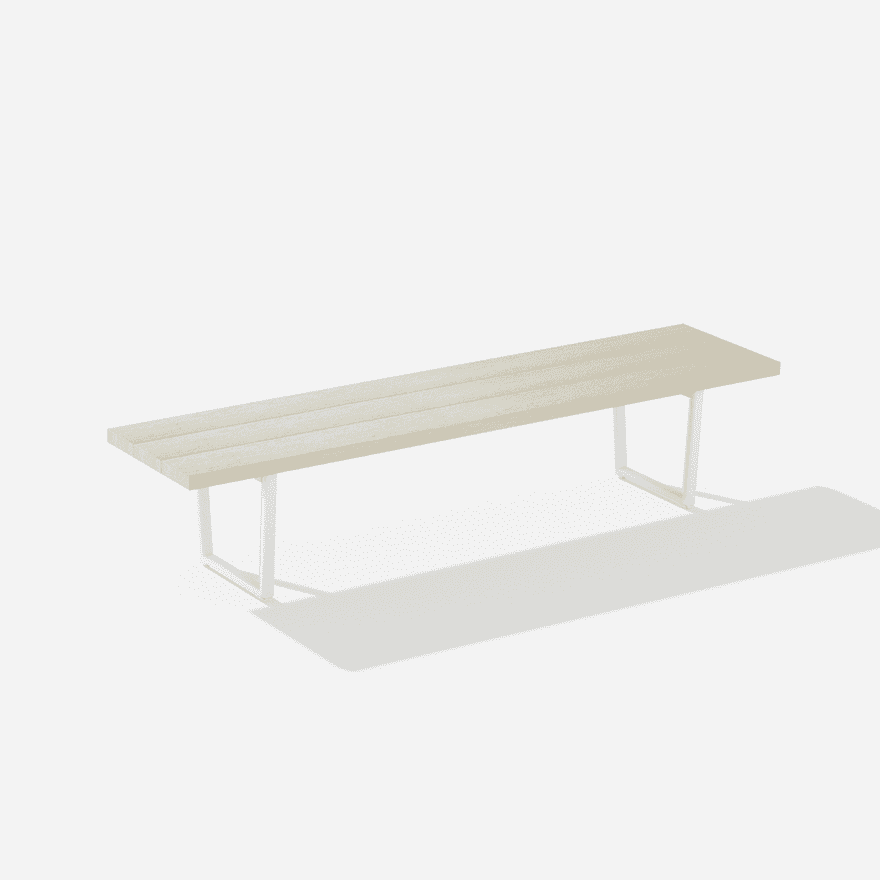 Orizon | Bench with NaturAll finishing