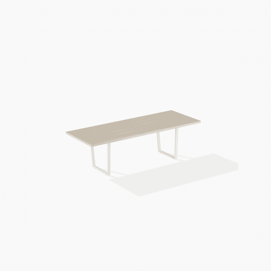 Orizon | Rectangular table with NaturAll finishing